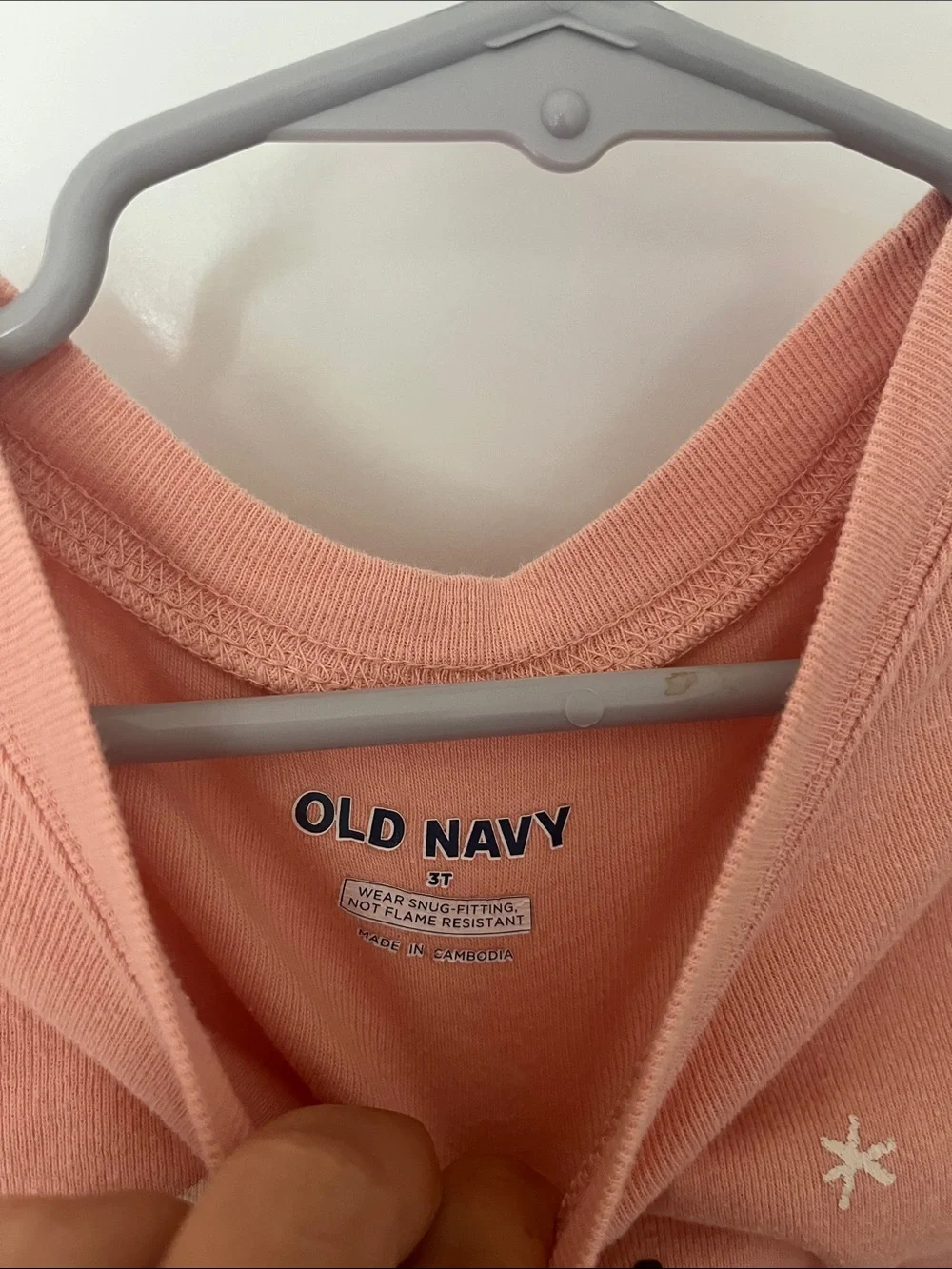 Old Navy soft pink